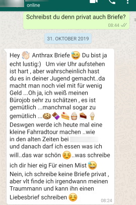 Machen mann whatsapp heiss per Schluss machen