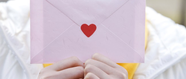 Liebesgeständnis per Brief