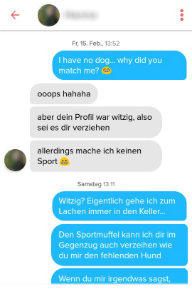 Sprüche lustige tinder status Top 150