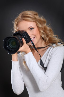 Selfie oder Bild beim Fotografen machen