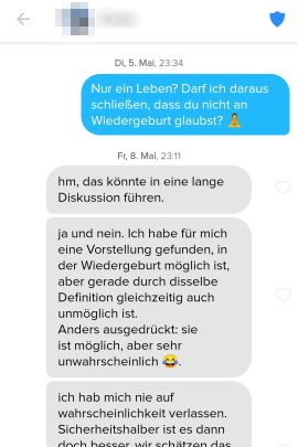 Profil beispiel tinder gutes Tinder profil